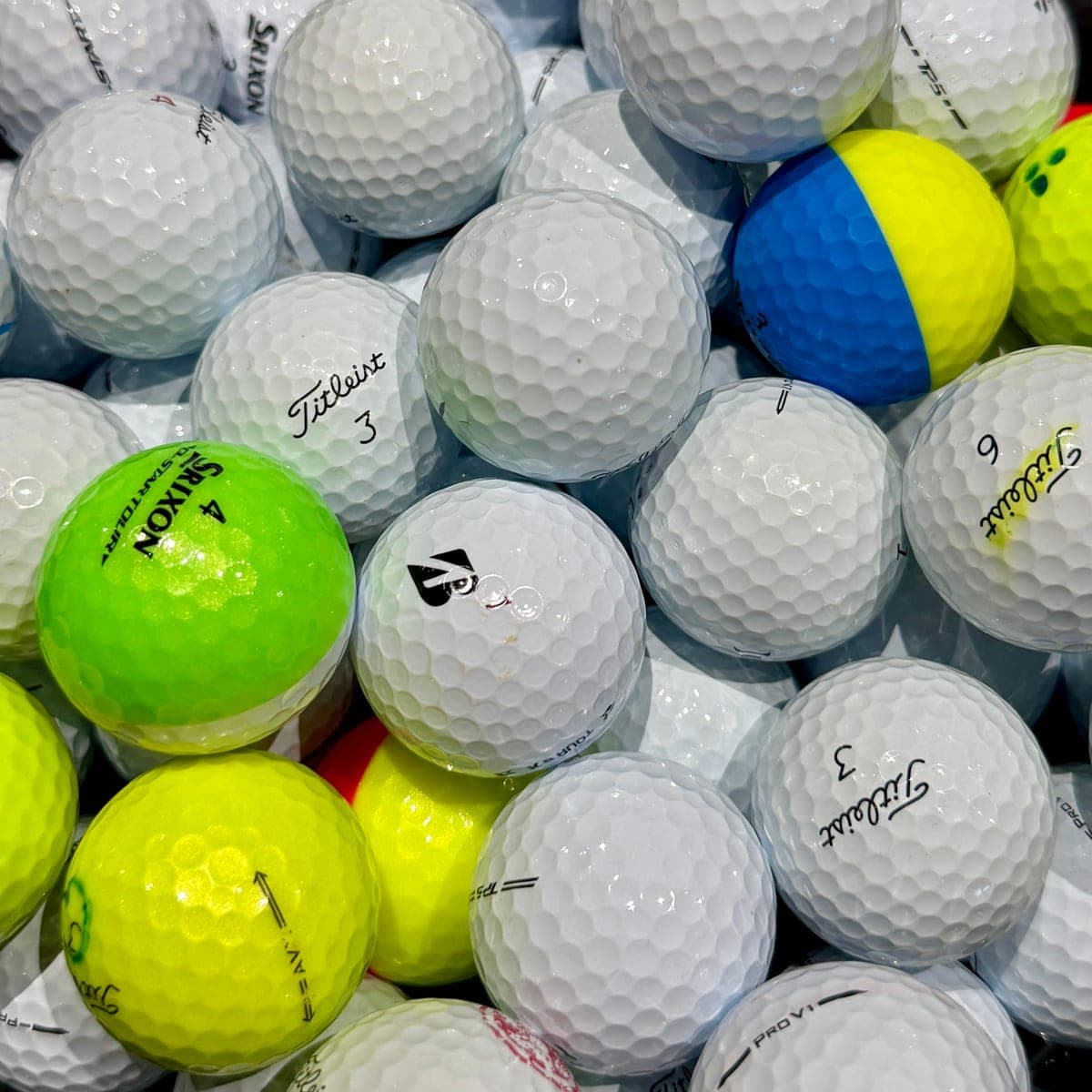 Premium Second-hand Balls x 3
